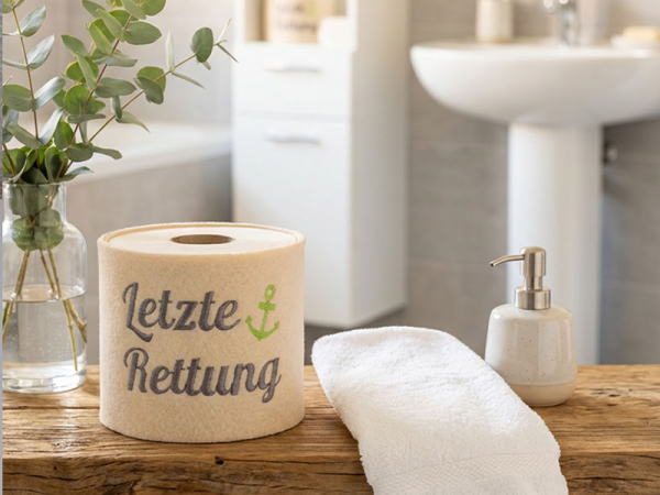 Sprüche für Klopapierrollen - Stickdatei